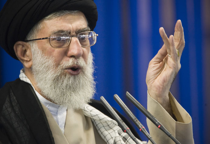 Iran's supreme leader Ayatollah Ali Khamenei (Reuters/Morteza Nikoubazl)